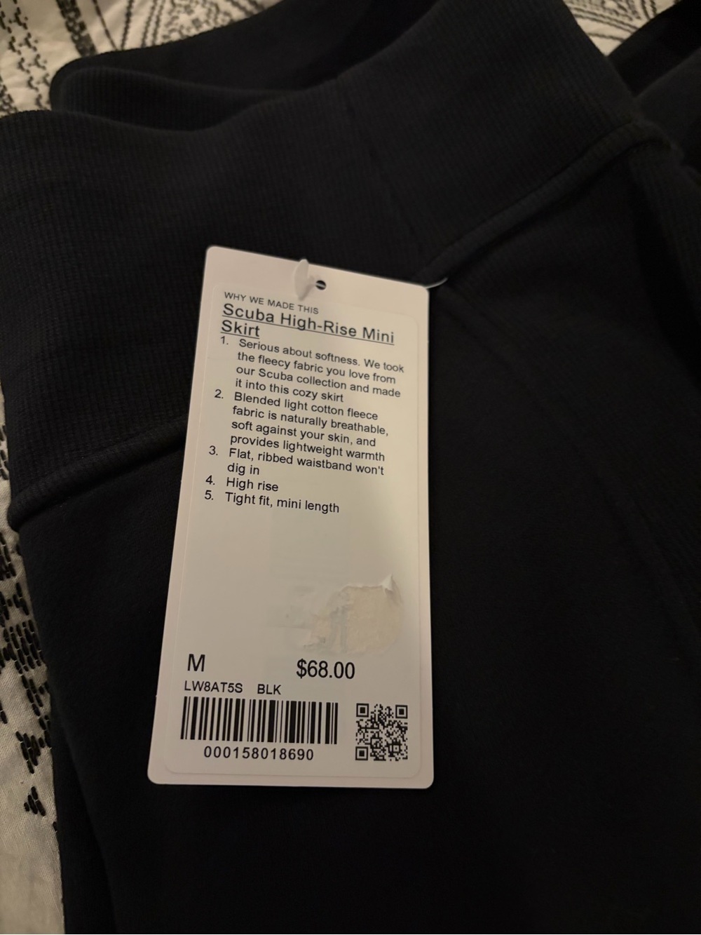 lululemon scuba high rise mini skirt - Picture 3 of 3